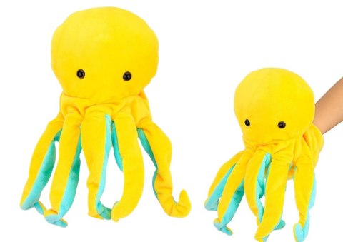 Pluszowa Maskotka Ośmiornica Żółta Pacynka 25 cm Pluszowa Maskotka Ośmiornica Żółta Pacynka 25 cm