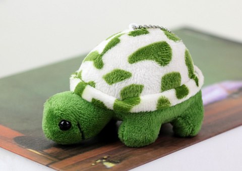 Pluszowy Żółw 10 cm Zielony Maskotka Breloczek Pluszowy Żółw 10 cm Zielony Maskotka Breloczek