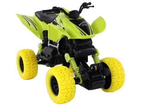 Pojazd Terenowy Pchacz Quad XC Gumowe Koła Zielony Pojazd Terenowy Pchacz Quad XC Gumowe Koła Zielony