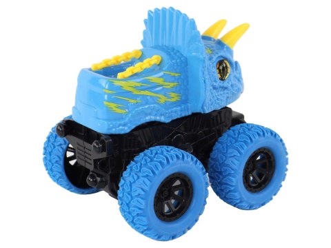 Pojazd Terenowy Pchacz Triceratops Gumowe Koła Niebieski Pojazd Terenowy Pchacz Triceratops Gumowe Koła Niebieski