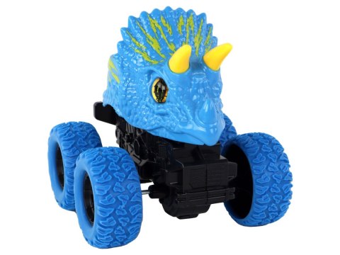 Pojazd Terenowy Pchacz Triceratops Gumowe Koła Niebieski Pojazd Terenowy Pchacz Triceratops Gumowe Koła Niebieski
