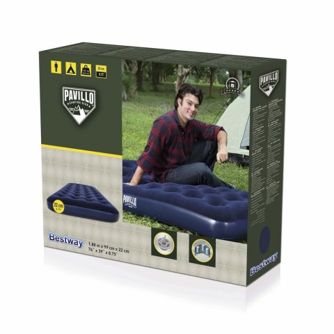 Dmuchany Materac 188 x 99 x 22 cm Bestway 67001 Dmuchany Materac 188 x 99 x 22 cm Bestway 67001