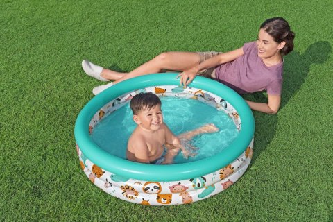 Dmuchany Basen Ogrodowy Dla Dzieci Rybki 102 cm Bestway 51008 Dmuchany Basen Ogrodowy Dla Dzieci Rybki 102 cm Bestway 51008
