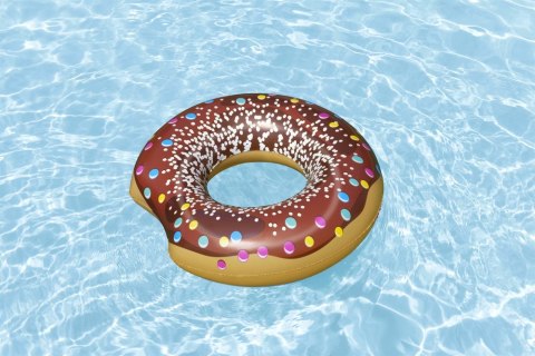 Koło Do Pływania Donut Pączek Brązowy 107 cm Bestway 36118 Koło Do Pływania Donut Pączek Brązowy 107 cm Bestway 36118