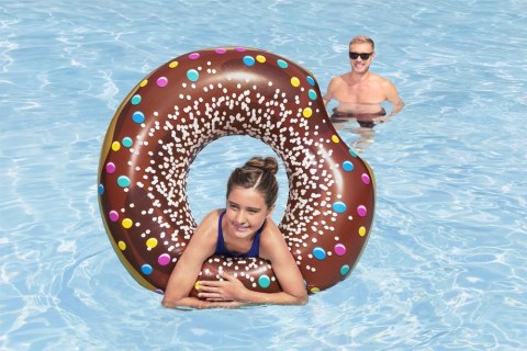 Koło Do Pływania Donut Pączek Brązowy 107 cm Bestway 36118 Koło Do Pływania Donut Pączek Brązowy 107 cm Bestway 36118