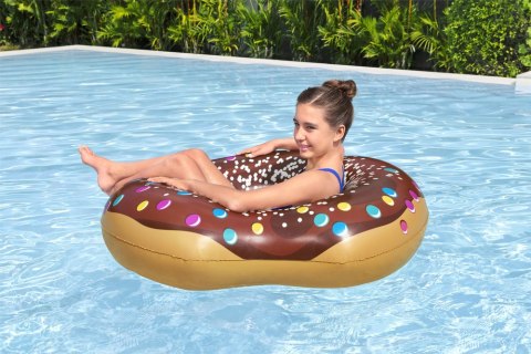 Koło Do Pływania Donut Pączek Brązowy 107 cm Bestway 36118 Koło Do Pływania Donut Pączek Brązowy 107 cm Bestway 36118