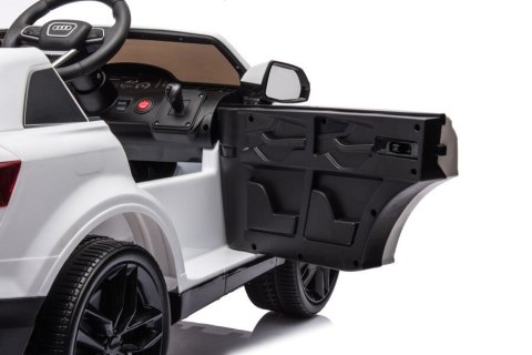 Auto na Akumulator Audi Q7 Białe Auto na Akumulator Audi Q7 Białe