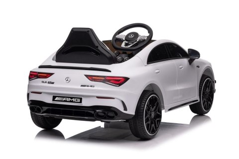 Auto Na Akumulator Mercedes CLA 45s AMG Biały 4x4 Auto Na Akumulator Mercedes CLA 45s AMG Biały 4x4