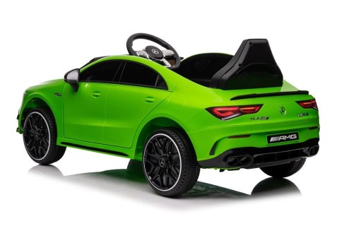 Auto Na Akumulator Mercedes CLA 45s AMG Zielony 4x4 Auto Na Akumulator Mercedes CLA 45s AMG Zielony 4x4