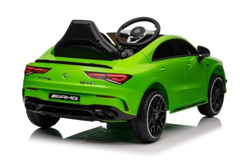 Auto Na Akumulator Mercedes CLA 45s AMG Zielony 4x4 Auto Na Akumulator Mercedes CLA 45s AMG Zielony 4x4