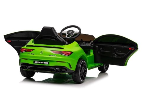 Auto Na Akumulator Mercedes CLA 45s AMG Zielony 4x4 Auto Na Akumulator Mercedes CLA 45s AMG Zielony 4x4