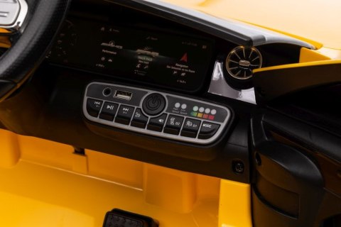 Auto Na Akumulator Mercedes CLA 45s AMG Żółty 4x4 Auto Na Akumulator Mercedes CLA 45s AMG Żółty 4x4