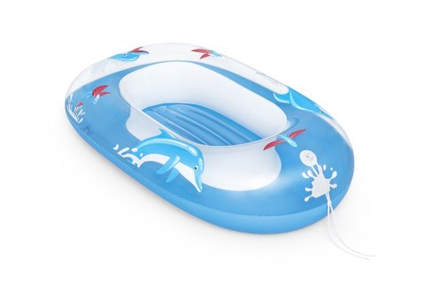 Dmuchana Łódka Niebieska Delfin 102 x 69 cm Bestway 34037 Dmuchana Łódka Niebieska Delfin 102 x 69 cm Bestway 34037