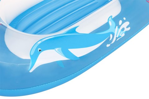 Dmuchana Łódka Niebieska Delfin 102 x 69 cm Bestway 34037 Dmuchana Łódka Niebieska Delfin 102 x 69 cm Bestway 34037