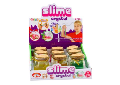 Glutek Slime w Słoiczku 150 g 9 Kolorów Glutek Slime w Słoiczku 150 g 9 Kolorów