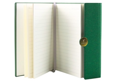 Notes Biurowy Na Magnes Notatnik A5 W Linie Z Obiciem Zielony Notes Biurowy Na Magnes Notatnik A5 W Linie Z Obiciem Zielony
