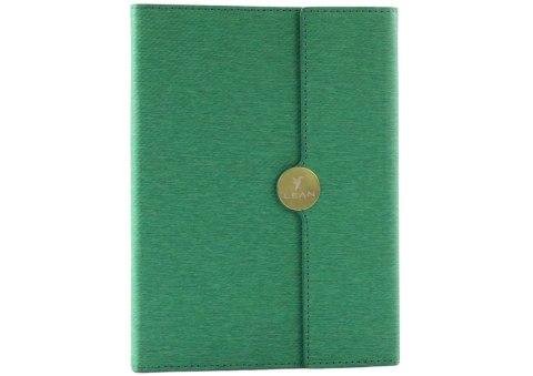 Notes Biurowy Na Magnes Notatnik A5 W Linie Z Obiciem Zielony Notes Biurowy Na Magnes Notatnik A5 W Linie Z Obiciem Zielony