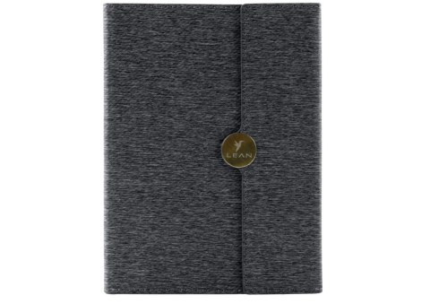 Notes Biurowy Na Magnes Notatnik W Linie A5 Z Obiciem Czarny Notes Biurowy Na Magnes Notatnik W Linie A5 Z Obiciem Czarny
