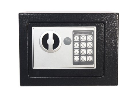 Sejf Elektroniczny Na Kod Skrytka Stalowy Czarny Sejf Elektroniczny Na Kod Skrytka Stalowy Czarny