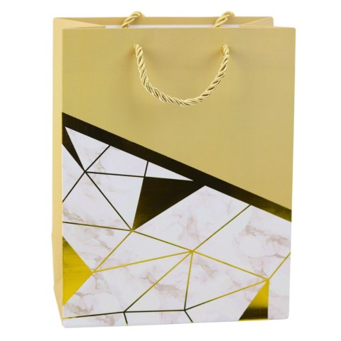 Torba Prezentowa Wzory Geometryczne Marmur 23 x 18 x 10,5 cm Torba Prezentowa Wzory Geometryczne Marmur 23 x 18 x 10,5 cm
