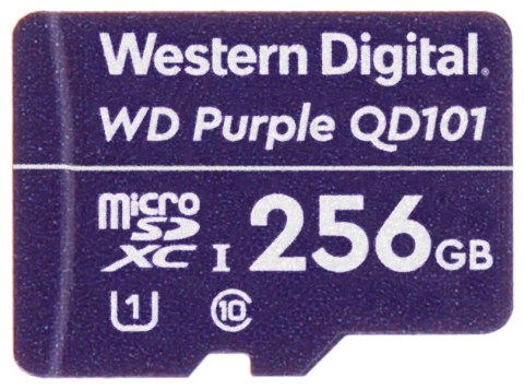 KARTA PAMIĘCI SD-MICRO-10/256-WD microSD UHS-I, SDXC 256 GB Western Digital KARTA PAMIĘCI SD-MICRO-10/256-WD microSD UHS-I, SDXC 256 GB Western Digital