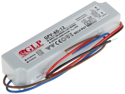 ZASILACZ IMPULSOWY 12V/5A/GPV ZASILACZ IMPULSOWY 12V/5A/GPV