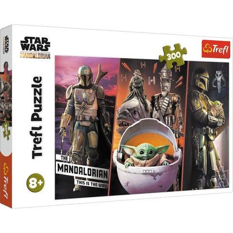 Puzzle - "300" - Tajemniczy Baby Yoda Trefl 23002 Puzzle - "300" - Tajemniczy Baby Yoda Trefl 23002