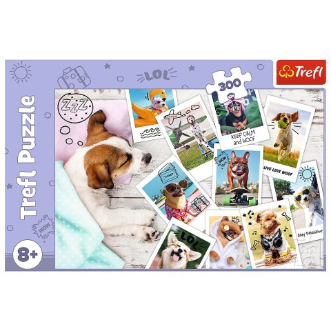Puzzle - "300" - Zdjęcia z wakacji / Trefl 23003 Puzzle - "300" - Zdjęcia z wakacji / Trefl 23003