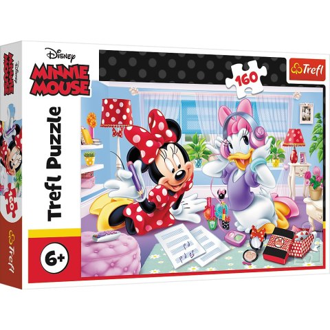 Puzzle - 160 - Dzień z przyjaciółką - Disney Minnie Trefl 15373 Puzzle - 160 - Dzień z przyjaciółką - Disney Minnie Trefl 15373