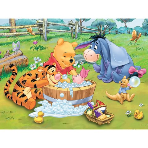 Puzzle Disney Kubuś Puchatek 30 el. Kąpiel Prosiaczka 18198 Puzzle Disney Kubuś Puchatek 30 el. Kąpiel Prosiaczka 18198