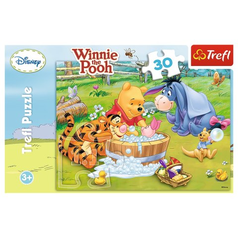 Puzzle Disney Kubuś Puchatek 30 el. Kąpiel Prosiaczka 18198 Puzzle Disney Kubuś Puchatek 30 el. Kąpiel Prosiaczka 18198