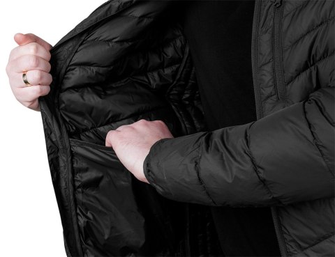 Kurtka Mix&Match, pikowana, puchowa, lekka, czarna, rozmiar L Kurtka Mix&Match, pikowana, puchowa, lekka, czarna, rozmiar L