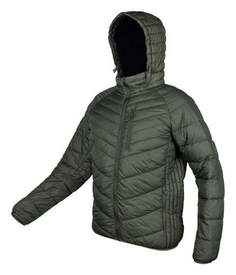 Kurtka Mix&Match, pikowana, puchowa, lekka, oliwkowo-czarna, rozmiar XXL Kurtka Mix&Match, pikowana, puchowa, lekka, oliwkowo-czarna, rozmiar XXL