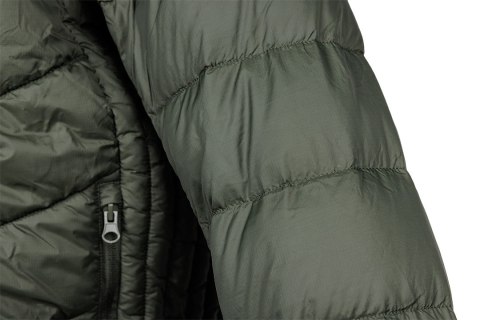 Kurtka Mix&Match, pikowana, puchowa, lekka, oliwkowo-czarna, rozmiar XXL Kurtka Mix&Match, pikowana, puchowa, lekka, oliwkowo-czarna, rozmiar XXL