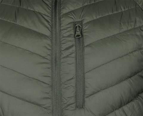 Kurtka Mix&Match, pikowana, puchowa, lekka, oliwkowo-czarna, rozmiar XXL Kurtka Mix&Match, pikowana, puchowa, lekka, oliwkowo-czarna, rozmiar XXL