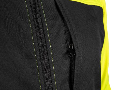 Kurtka robocza ostrzegawcza Softshell, żółta, rozmiar M Kurtka robocza ostrzegawcza Softshell, żółta, rozmiar M