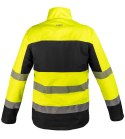 Kurtka robocza ostrzegawcza Softshell, żółta, rozmiar M