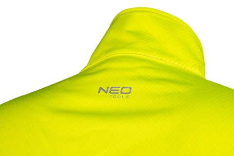 Kurtka robocza ostrzegawcza Softshell, żółta, rozmiar M Kurtka robocza ostrzegawcza Softshell, żółta, rozmiar M