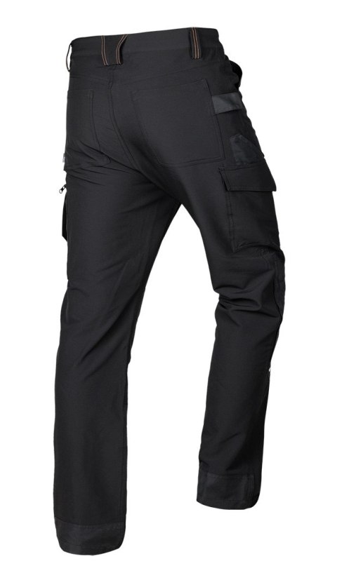 Spodnie robocze Mix&Match, 4 way stretch, czarno-pomarańczowe, rozmiar XXL Spodnie robocze Mix&Match, 4 way stretch, czarno-pomarańczowe, rozmiar XXL