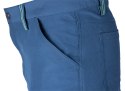 Spodnie robocze Mix&Match, 4 way stretch, granatowo-zielone, rozmiar L