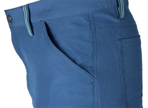 Spodnie robocze Mix&Match, 4 way stretch, granatowo-zielone, rozmiar L Spodnie robocze Mix&Match, 4 way stretch, granatowo-zielone, rozmiar L