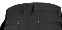 Spodnie robocze Mix&Match, 4 way stretch, z kaburami, Cordura, czarne, rozmiar XXL