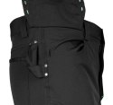 Spodnie robocze Mix&Match, 4 way stretch, z kaburami, Cordura, czarne, rozmiar XXL