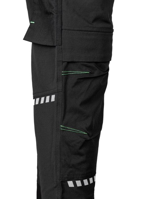 Spodnie robocze Mix&Match, 4 way stretch, z kaburami, Cordura, czarne, rozmiar XXL Spodnie robocze Mix&Match, 4 way stretch, z kaburami, Cordura, czarne, rozmiar XXL