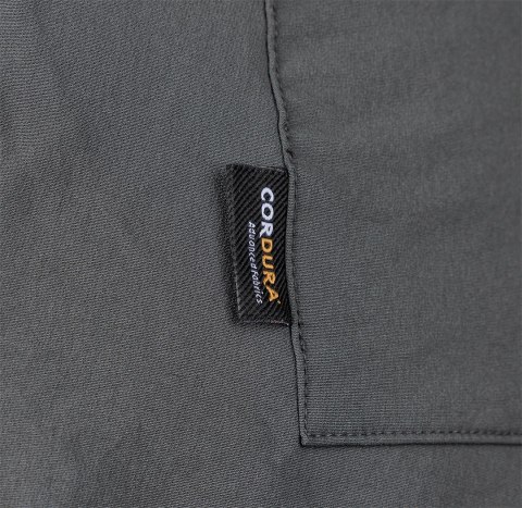 Spodnie robocze Mix&Match, 4 way stretch, z kaburami, Cordura, szaro-czarne, rozmiar L Spodnie robocze Mix&Match, 4 way stretch, z kaburami, Cordura, szaro-czarne, rozmiar L