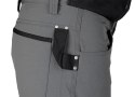 Spodnie robocze Mix&Match, 4 way stretch, z kaburami, Cordura, szaro-czarne, rozmiar M
