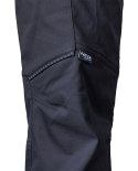 Spodnie robocze Mix&Match, stretch, czarne, rozmiar L