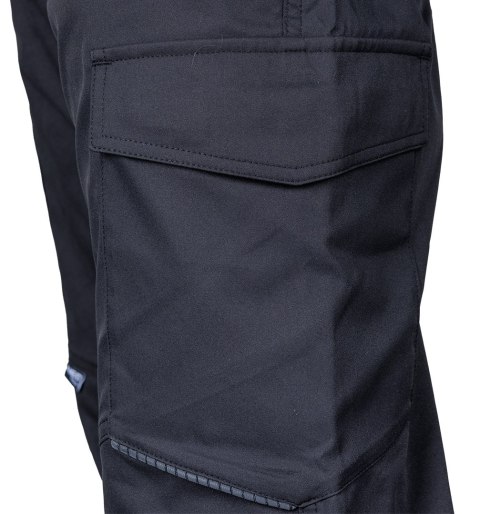 Spodnie robocze Mix&Match, stretch, czarne, rozmiar L Spodnie robocze Mix&Match, stretch, czarne, rozmiar L