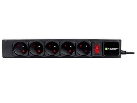 Listwa zasilająca TRACER PowerGear 3,0 m Black (5 gniazd) Listwa zasilająca TRACER PowerGear 3,0 m Black (5 gniazd)