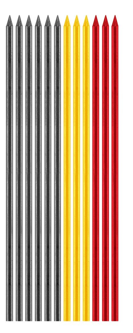 Ołówek, rysik automatyczny z temperówką plus 12 wkładów Ołówek, rysik automatyczny z temperówką plus 12 wkładów
